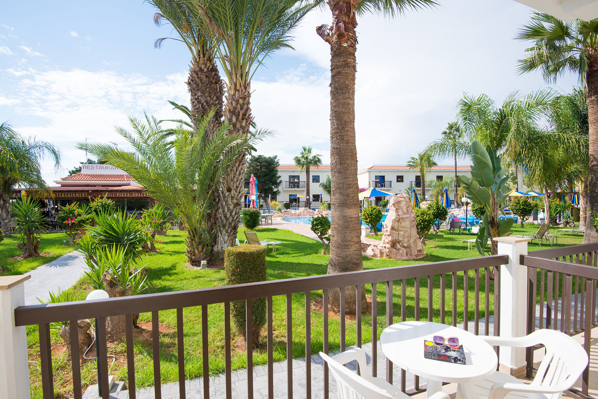 Loutsiana Hotel balcony view